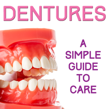 Thinking about dentures? Savannah dentist, Dr. Comer, at Christopher Comer, DMD, gives denture care tips so you can live your golden years with a smile.