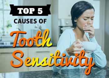Savannah dentist, Dr. Comer, at Christopher Comer, DMD, lists the top 5 causes of tooth sensitivity. Give us a call today if you need relief from sensitive teeth!